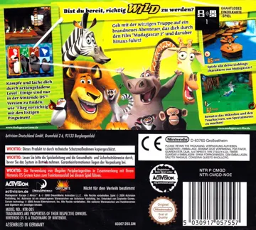 Madagascar 2 (Sweden) box cover back